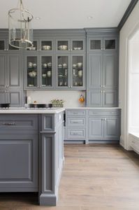 USA Warehouses Factory Wholesale SANYANG RTA Birch Wood Modern <b>Kitchen</b> Cabinet Best Quality <b>Cupboards</b> Ready Assemble Cabinets - Product Image 2