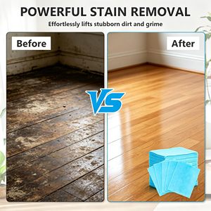 100 tabletas limpiadoras de suelos, <span class=keywords><strong>limpiador</strong></span> antibacteriano multisuperficie para madera dura, laminado, azulejos y paredes de caravanas - Product Image 4