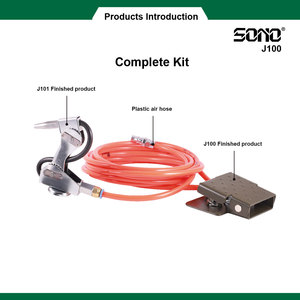 Juego de fijación por soplado de aire OEM SONO J100, incluye accesorio de soplado de aire y pedal, empaquetado en cubeta - Product Image 2