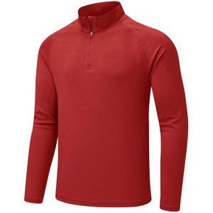 Suéter de Punto para Hombre, Manga Larga, Cierre de Cremallera, Color Negro Sólido, Bordado, Corte Regular, Transpirable, Poliéster, Ropa de Invierno - Product Image 4