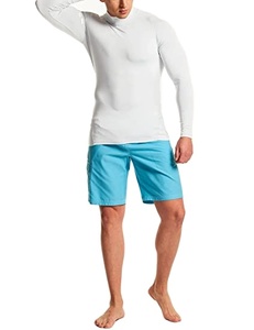 Camiseta de Manga Larga con Protección Solar Sublimada de Diseño Personalizado de Alta Calidad para Hombre, Camiseta de Protección Solar Cómoda de Buena Calidad al por Mayor - Product Image 4