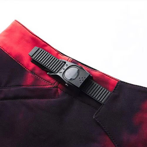 Pantalones de Motocicleta para Hombre, Rojos y Negros, con Estampado Tie Dye, de Secado Rápido, para Todas las Temporadas, Ropa de Carreras - Product Image 3