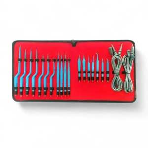 Juego de Pinzas Bipolares de 20 Piezas, Cables Bipolares, Instrumentos Quirúrgicos de Acero Inoxidable para Electrocirugía, Ortopedia y Microcirugía - Product Image 5