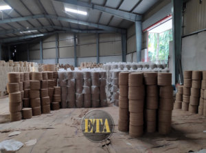 Meilleure qualité 70LBS 2 plis 100% fil de jute matière première texturée écologique pour la couture tricot tissage et tricot à la main - Product Image 3