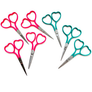 Cute Embroidery <b>Scissors</b> Love Design Sharp Tip Stainless Steel <b>Sewing</b> Tool for Needlework Craft - Product Image 3