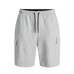 Pantalones Cortos de Algodón para Hombre, Estilo Urbano, con Cintura Elástica, Logotipo Personalizado, Lisos, Deportivos, de Felpa - Product Image 1