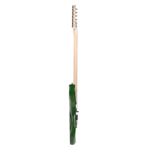 Chitarra Elettrica ST Elegante con Battipenna Nero, Prodotto Verde - Product Image 4