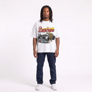 OEM Custom Men's <b>White</b> Short Sleeve T-Shirt Digital Print Casual O-Neck Regular Fit Summer Clothing Boxy Streetwear Stylish <b>Tee</b> - Product Image 4