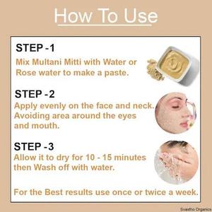 Polvo de Multani Mitti de Calidad Premium |   Arcilla Natural de Fuller's Earth para Mascarillas Faciales, Cuidado de la Piel y Aplicaciones Cosméticas - Product Image 5