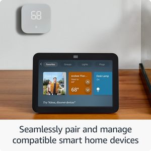 <b>Echo</b> Show <b>8</b> (3rd Gen, 2023) Smart Display with Adjustable Stand & USB-C Charging, Charcoal - Product Image 4