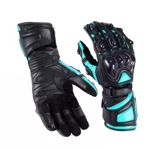 Gants de moto pour motocross, à doigts entiers, en PU, imperméables, antidérapants, avec fermeture éclair, protection UV, compatibles avec les écrans tactiles - Product Image 5