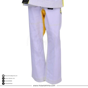 Kimono de compétition BJJ 100% coton tissage perlé, logo personnalisé, uniforme professionnel de grappling BJJ - Product Image 2