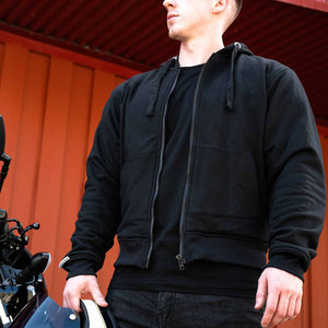 Sweat à capuche pour homme Hybrid Tech, design personnalisé, molleton multi-tissus, vêtement de sport d'hiver professionnel, nouveauté 2026 - Product Image 2