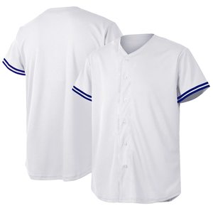 Maillot de sport en polyester antibactérien 220 GSM pour hommes, respirant, séchage rapide, uniforme de baseball personnalisé pour équipe - Product Image 1
