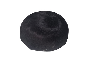 Human Hair Mono Base Toupee Bonnet <b>Wig</b> for <b>Men</b> with Bangladesh Hair Patches and Taz Hair - Product Image 4