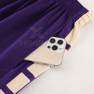 Maillot de basketball réversible à faible MOQ en polyester respirant et à séchage rapide, service OEM, couleurs et tailles personnalisées - Product Image 4