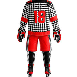 ชุดยูนิฟอร์มฮอกกี้น้ำแข็งแบบคอโอ 7V7 แบบขายส่งปี 2026 / ชุดยูนิฟอร์มฮอกกี้น้ำแข็งมืออาชีพสไตล์ล่าสุด - Product Image 3