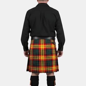 Mens Scottish Jacobite Ghillie Kilt <b>Shirts</b> Pirate <b>Shirt</b> Steampunk Renaissance Medieval <b>Gothic</b> Victorian Halloween Costume - Product Image 6