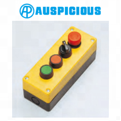 Plastic <b>Push</b> <b>Button</b> Station Box Ip65 Rated Momentary <b>Switch</b> With Led Indicator For Outdoor Equipment Control - Product Image 4