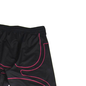<b>Men's</b> Black Sweatpants With Pink Logo Elastic Waist Casual <b>Joggers</b> Breathable Knitted Spandex Polyester - Product Image 6