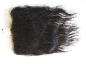 Fournisseur direct d'usine de closures de cheveux indiens Remy avec double trame machine et base en soie pour une finition lisse à prix raisonnable - Product Image 6