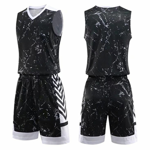 Uniformes de Baloncesto Personalizados de Alta Calidad OEM 2026, Conjuntos de Camisetas Transpirables con Estampado Luminoso, Tallas Grandes, Venta al Por Mayor - Product Image 1