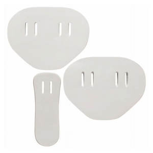 Ensemble de protections de hanche et de dos pour le football adulte haute performance, design à fentes à profil bas, mousse vinyle légère, 3 pièces - Product Image 1