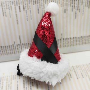 Pinces à cheveux pour chapeau de Noël pour filles 12cm de haut Accessoire parfait pour les tenues de fête - Product Image 2