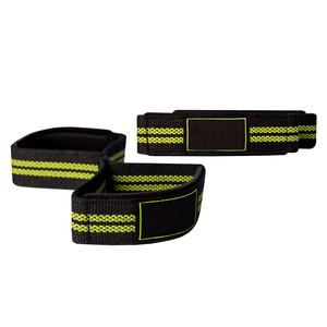 Équipement de gymnastique personnalisé 100% coton Heavy Duty Figure 8 Sangles de levage Fitness Training Poignets Équipement de gymnastique en forme de Figure 8 - Product Image 1