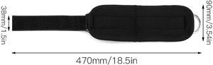 Adjustable Breathable Nylon <b>Ankle</b> Guards With Metal Rings For Sports Injury Protection Unisex Adult <b>Support</b> Brace - Product Image 3