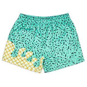 Men's Printed Ice Cream Pattern Shorts Elastic Waist Casual Breathable Short Shorts - Product Image 5