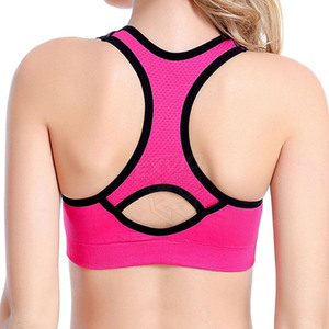 Soutien-gorge de sport léger et respirant avec design personnalisé, tissu confortable et maintien optimal pour le yoga, la course à pied et la gym - Product Image 6