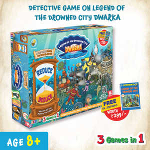 Dwarka Myth-Busting Detective Board Game an Engaging Indian History & Monuments Puzzle - Product Image 2