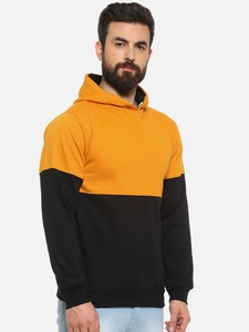 Sudadera con Capucha para Hombre, Diseño Color Block, Corte Regular, Informal, Tejido de Algodón, para Otoño - Product Image 4