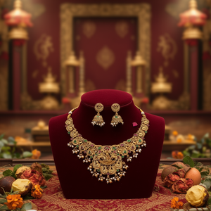 Juego de Joyería Fina Jewelemarket Heritage, Collar con Piedras Pota y Perlas, 10575462PGR - Product Image 3