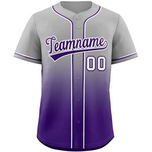 Chemises à Boutons à Manches Courtes, Maillots de Baseball Personnalisables et Respirants, Ensembles de Baseball - Product Image 3