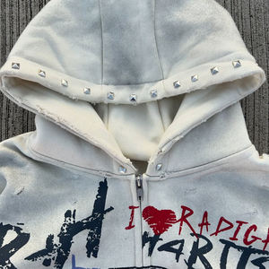 High Quality Men's Hoodies Sweatshirts Unisex Oversized Pullover Hoodies Custom logo Blank Heavyweight Men Custom Cotton Hoodie - Product Image 4