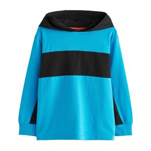 Pull à capuche décontracté à manches longues de haute qualité en molleton de coton pour hommes - Product Image 1