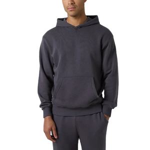 Venta al por mayor de los hombres a prueba de viento gimnasio diario sudor trajes Jogging Running deportes conjuntos Casual chándal sudaderas con capucha impresas - Product Image 2