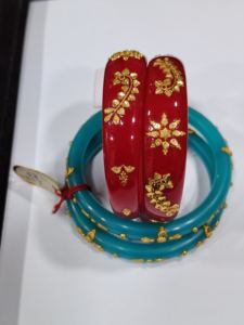 22K <b>Solid</b> <b>Gold</b> Pola <b>Bangle</b> Bracelets for Women Traditional Bengali Bridal Wedding Jewelry Pure <b>Gold</b> Ornament LISA JEWELLERS BIS - Product Image 3