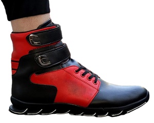 High Quality Lace-Up Closure Boxing Shoes with Flexible Design for Professional <b>Gym</b> and Training Activities - Product Image 1