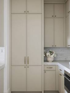 เฟอร์นิเจอร์ครัวไม้จริงดีไซน์ทันสมัยแบรนด์ SANYANG รุ่นหรูหราอเนกประสงค์ สีอ่อน - Product Image 4