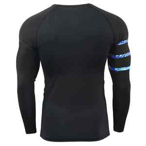 Rashguard pour homme, tendance, de qualité supérieure, personnalisable, nouvelle arrivée, respirant, service OEM. - Product Image 2