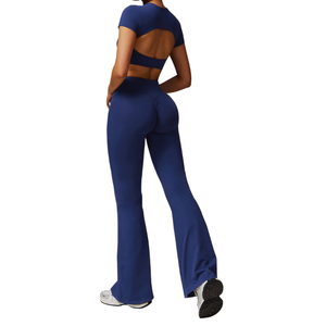 Conjuntos de Ropa Deportiva Ecológicos Personalizados para Hombre, Camiseta de Manga Larga Informal para Gimnasio y Fitness, Pantalones Cortos Deportivos, Pantalones, Tallas Grandes - Product Image 4