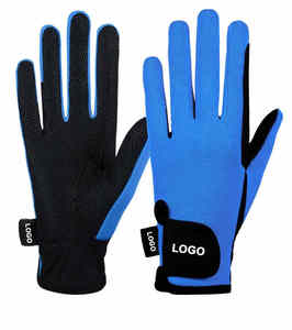 Gants d'équitation en cuir de chèvre 100% véritable, parmi les plus vendus, personnalisés, à doigts complets, haute performance, pour hommes - Product Image 6