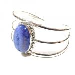 Bracelet de luxe en argent sterling 925 fait main avec agate drusy – Vente en gros de bijoux en argent sterling 925 - Product Image 3