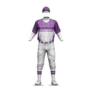 Men's <b>Baseball</b> Jersey Short Sleeve Sublimated Print Moisture Wicking Polyester Regular Fit All Seasons Team Apparel - Product Image 3