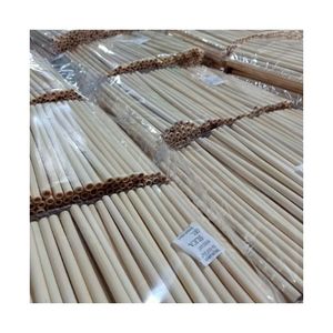 Pajitas de Bambú Premium 2026 de Alta Calidad para un Estilo de Vida Sin Desperdicio, 100% Madera Natural, Puras, Limpias, Seguras, Producto Orgánico Certificado - Product Image 5