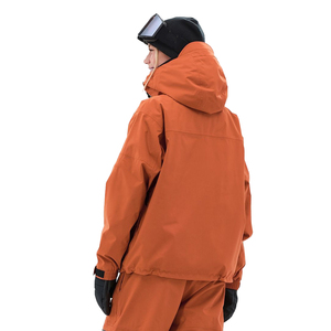 Veste de ski haut de gamme pour femmes, imperméable, rembourrée, coupe-vent, respirante, thermique, manteau d'hiver pour l'extérieur, logo personnalisé OEM - Product Image 4