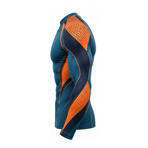 เสื้อคอมเพรสชั่นสำหรับนักกีฬา 2026 เสื้อผ้ากีฬายืดหยุ่น แขนยาว สำหรับผู้ชาย ฝึกซ้อม วิ่ง และออกกำลังกาย - Product Image 4